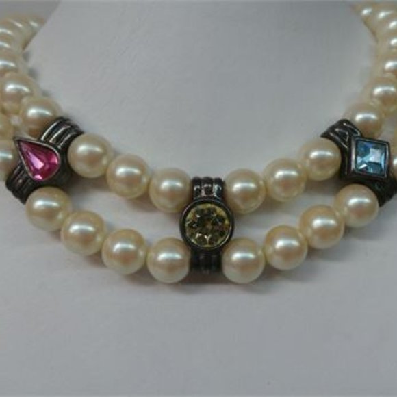 RARE Vintage Givenchy 1977 Necklace Statement Runway - Picture 3 of 8